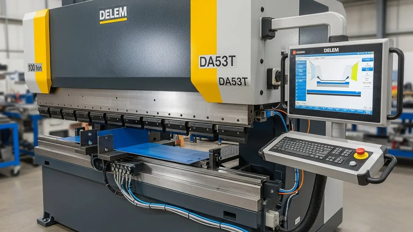 100 тонный CNC пресс-тормоз Da53t