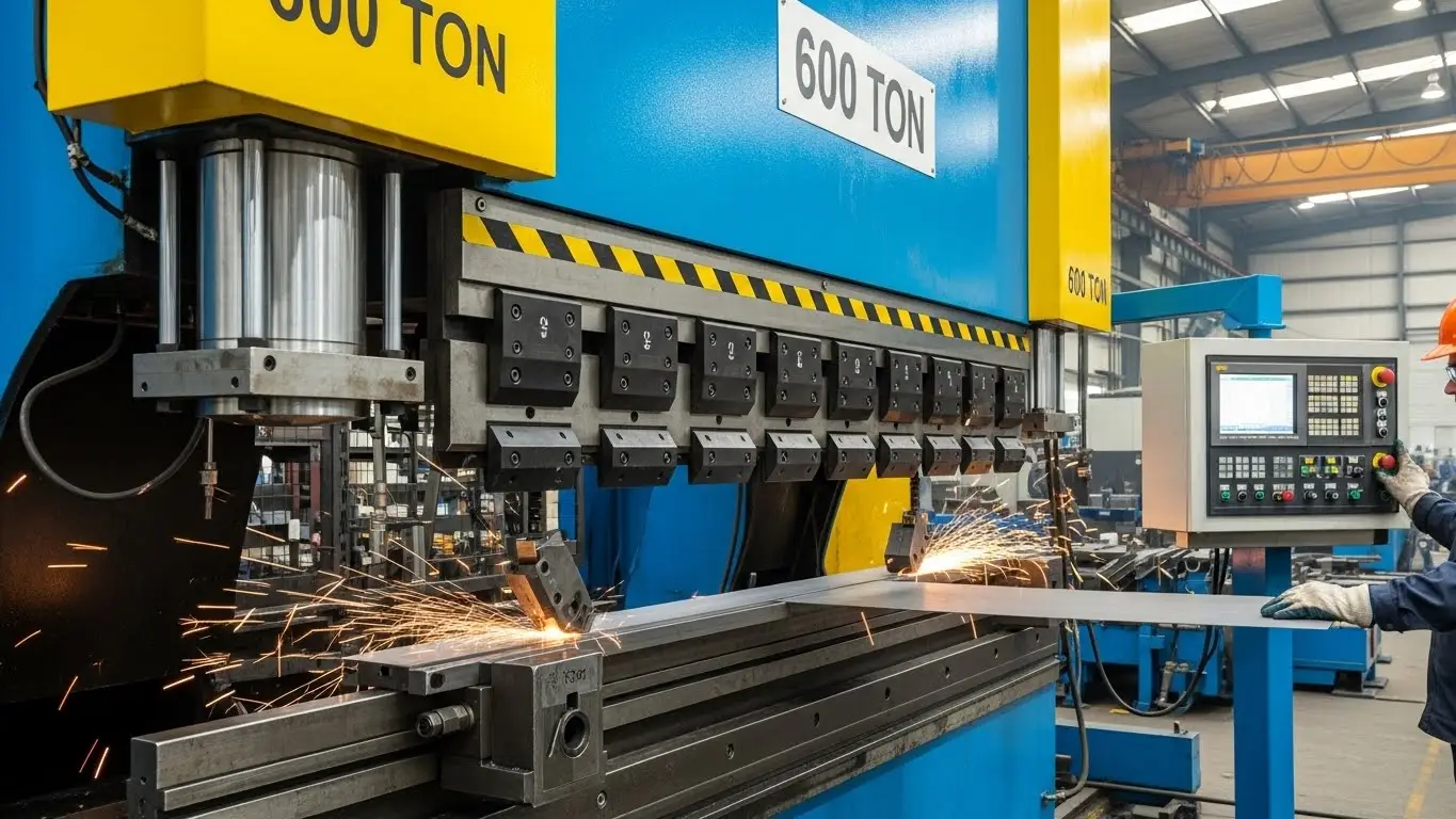 600 тонн ЧПУ пресс-тормоз