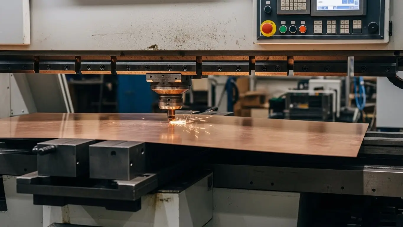 Пресс-тормоз ЧПУ для медного листа