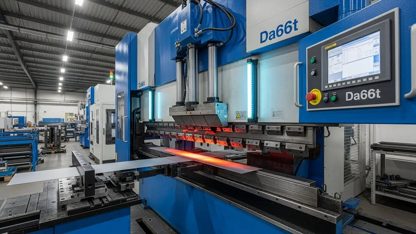 Пресс-тормоз ЧПУ Da66t