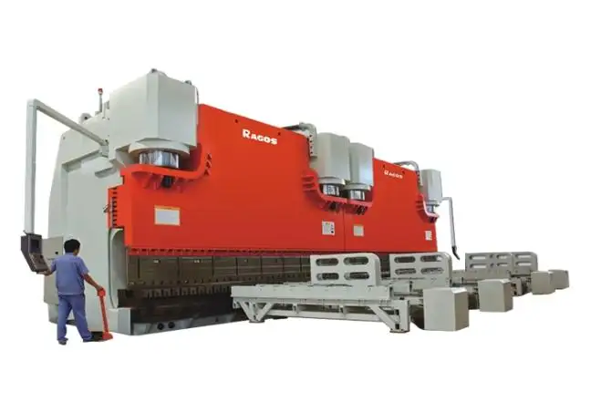 Пресс-тормоз с металлическим изгибом с ЧПУ