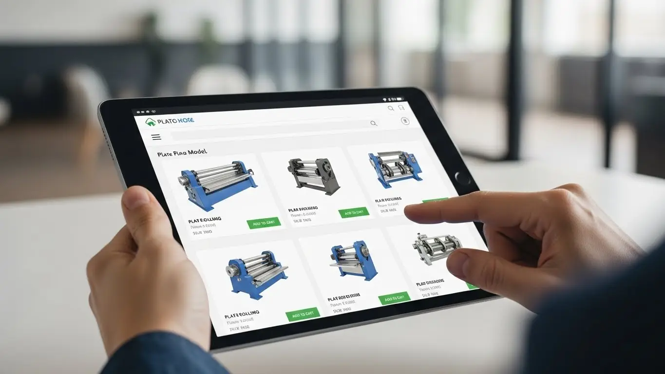 Купить машину для прокатания пластин онлайн