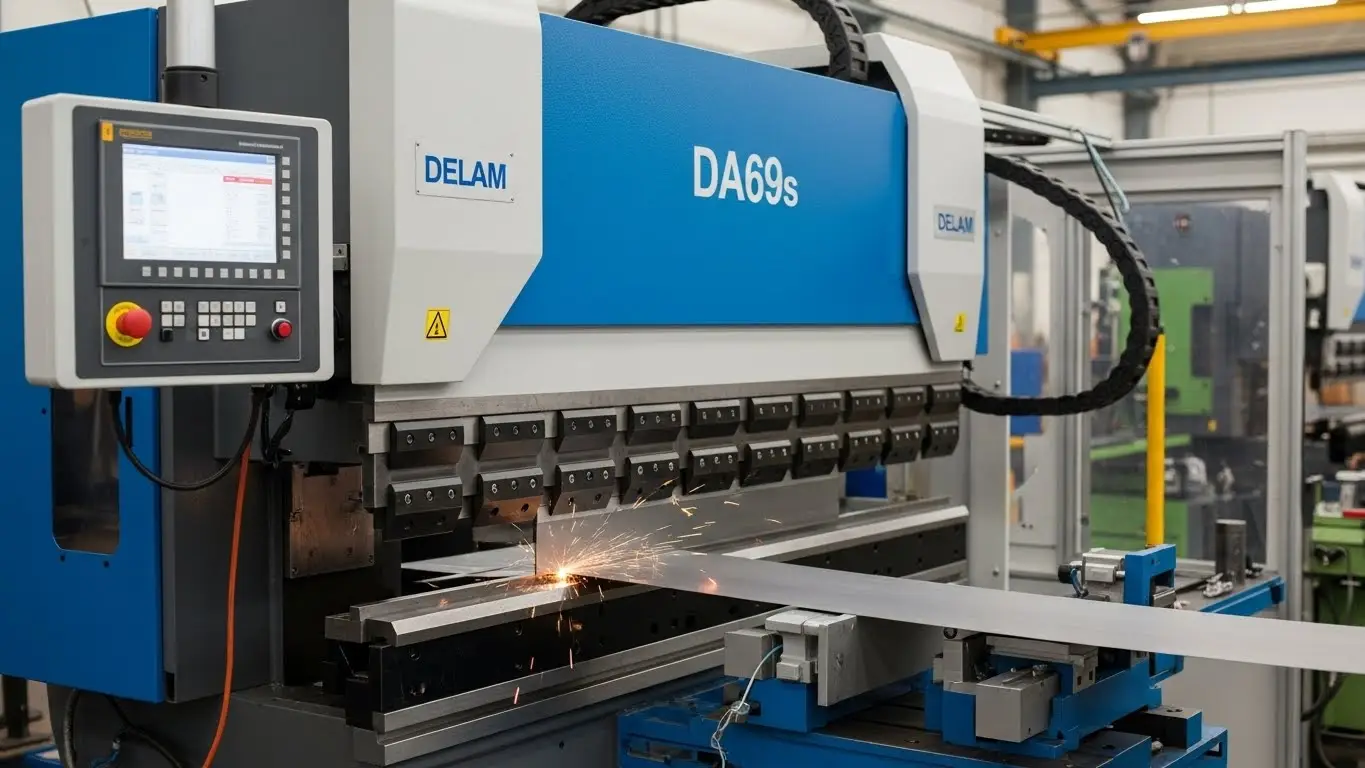 Пресс-тормоз delem Da69