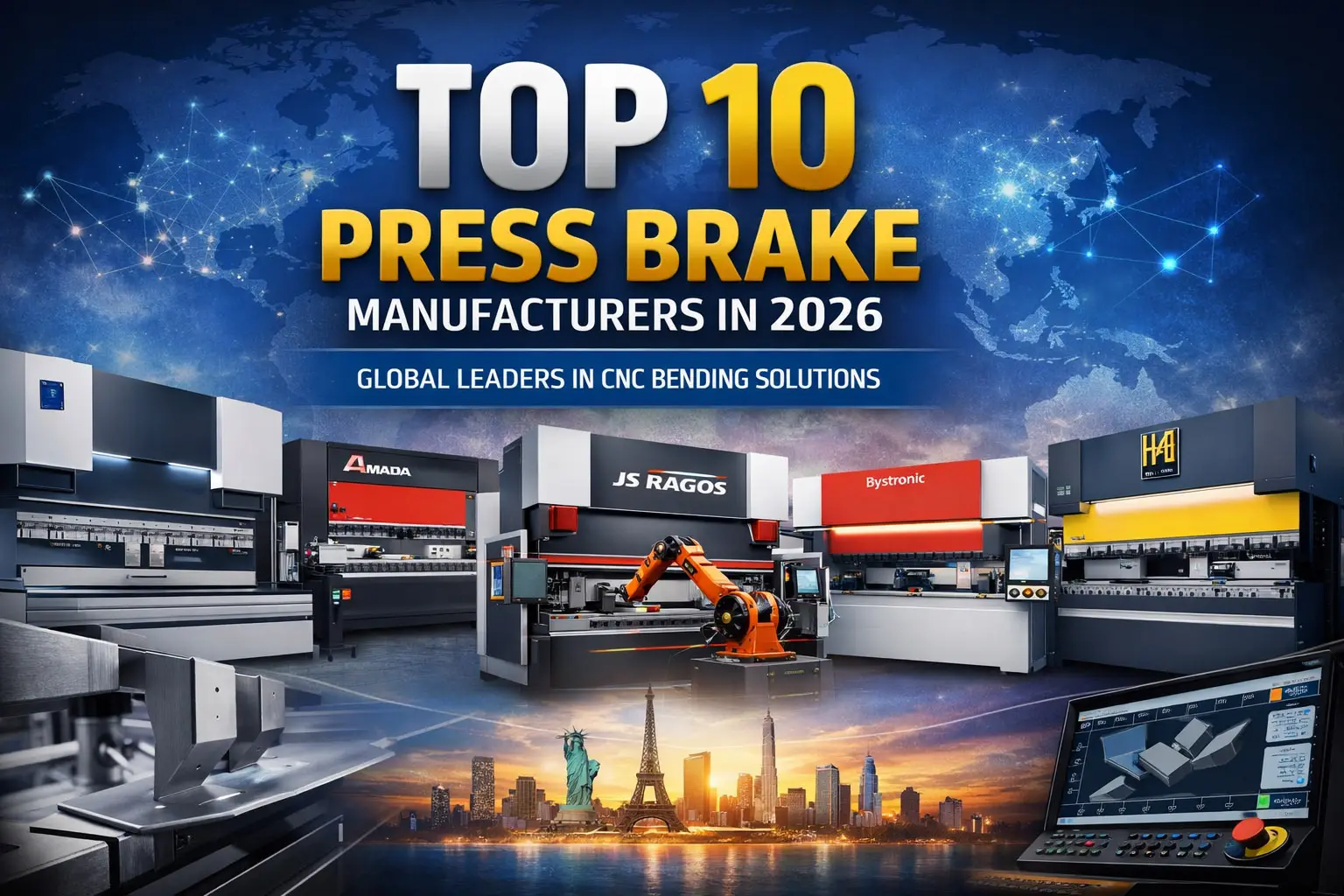 Top 10 Press Brake Manufacturers in 2026